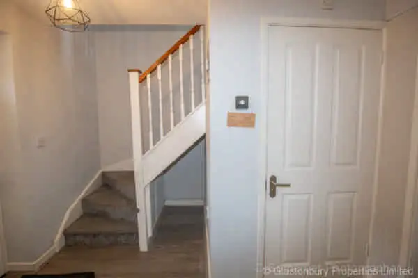 Downstairs landing